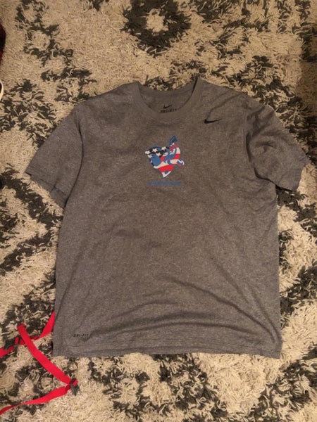 XL Nike Tufts Team Issued USA Lacrosse Shirt