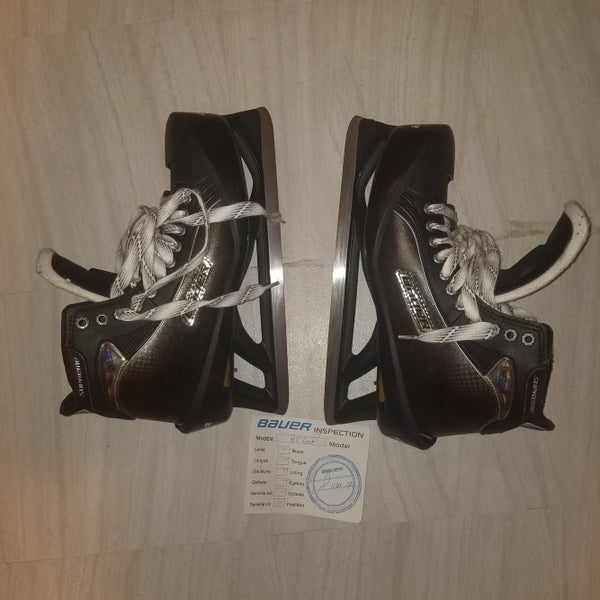 LIKE NEW Bauer Supreme ONE95 Hockey Goalie Skates Senior Size 12