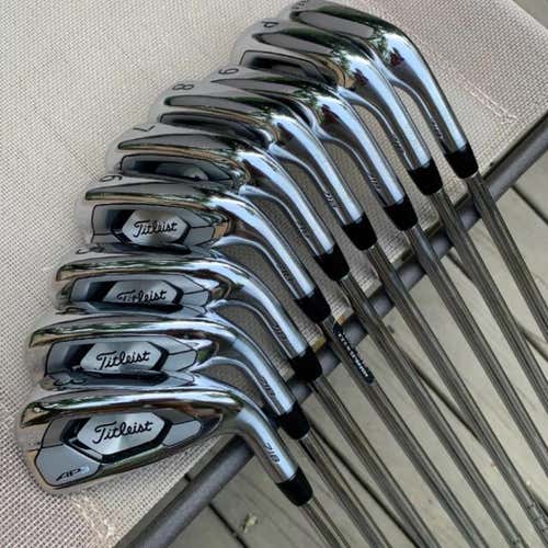 Titleist 718 AP3 Iron 3-pw And 48* Stiff Right