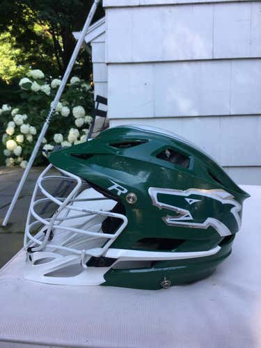 Loyola Maryland Green and White Cascade R Game Helmet