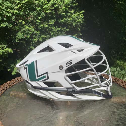 White Loyola S Helmet