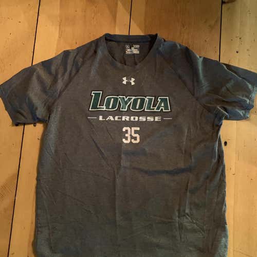 Grey Loyola Practice Under Armour Shirt