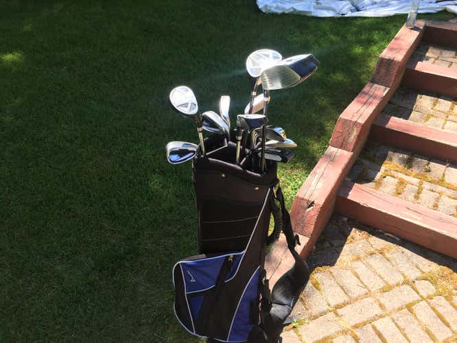 Walter Hagen MS2 Complete Club Set & Bag - Righty -Regular flex - Good Condition