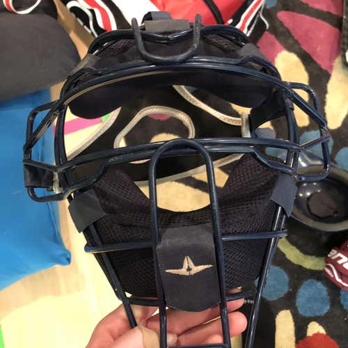 All Star Catcher MASK AND HELMET. 2 Piece. Barely Used. Grew Out Of It, Reason Why I’m Selling