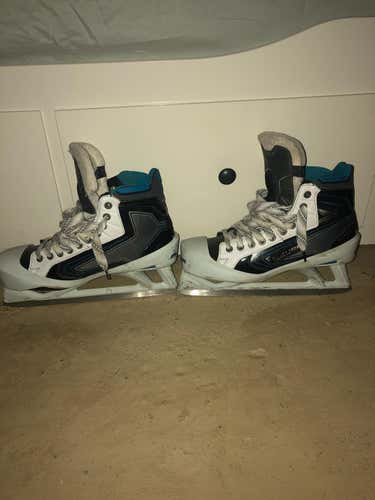 Bauer Reactor 9000 Goalie Skates 10D