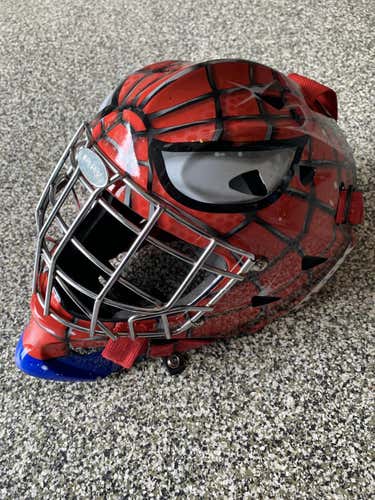 Itech Goalie Mask Junior Spider-Man