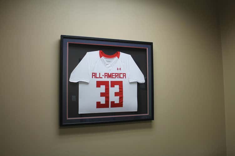 Framed Under Armour All America Jersey