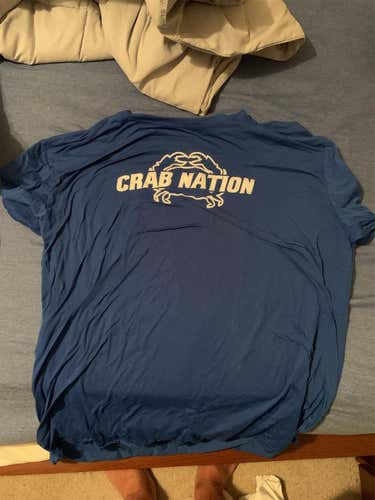 Crabs Lacrosse Locally Grown Nationally Known Shirt Adult