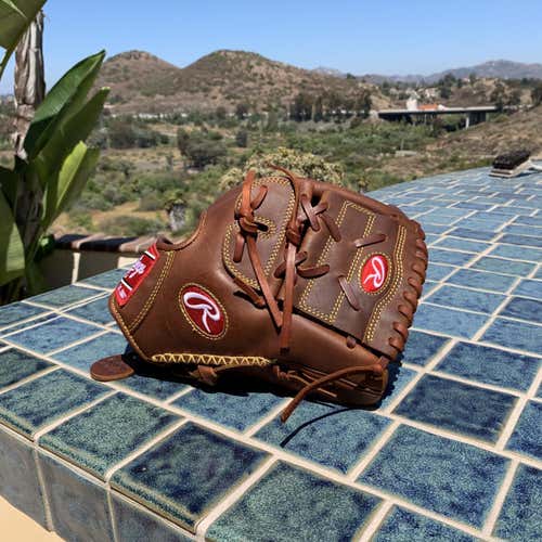 Brand New Brown And Gold Heart of the Hide Baseball Glove Adult