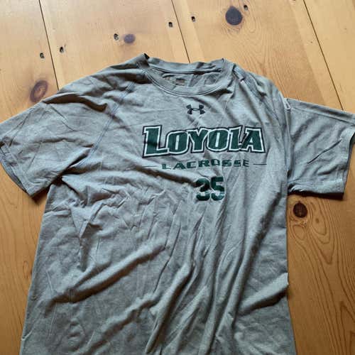 Grey Loyola Practice Under Armour Shirt
