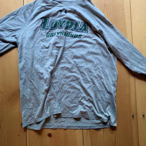 Gray Loyola Under Armour Shirt