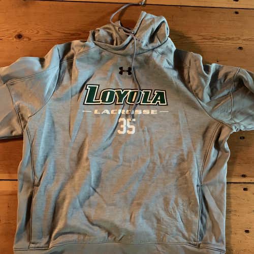 Gray Loyola Practice Under Armour Sweatshirt