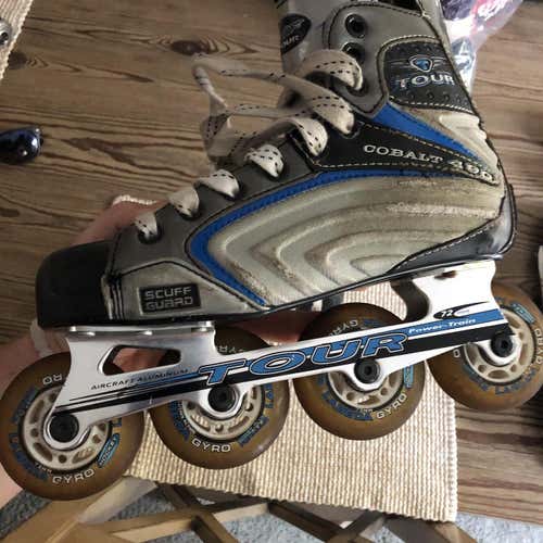 Tour Cobalt 490 Inline Skates Junior Size 4
