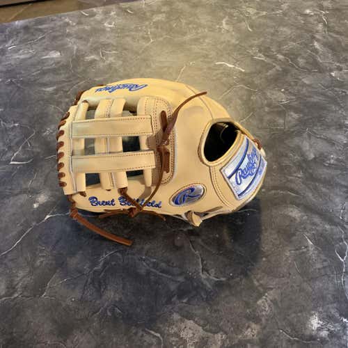 New Custom Rawlings Heart of the Hide 12.25” H Web Platinum Labels