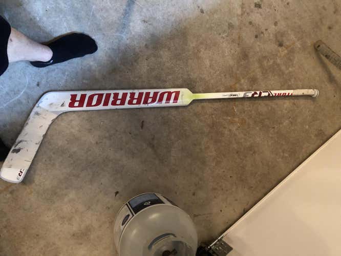 Warrior Ritual CR3 Goalie Stick Regular Senior used twice