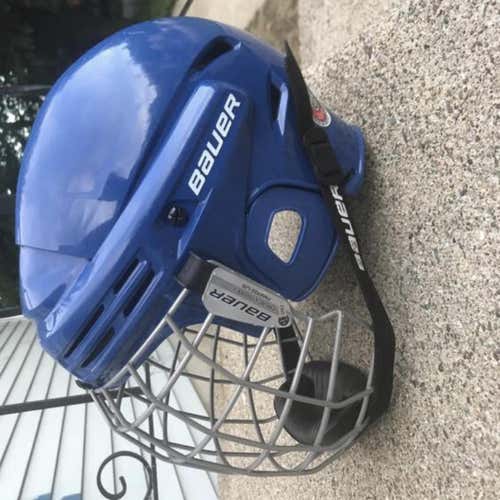 New Bauer Helmet Pro Stock