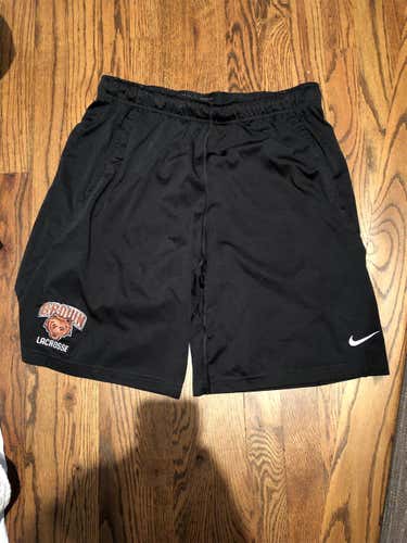 Brown Lacrosse Nike Shorts Adult