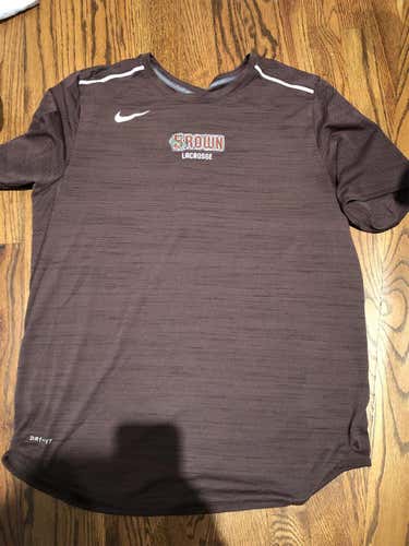 Brown Lacrosse Nike Dri Fit Shirt