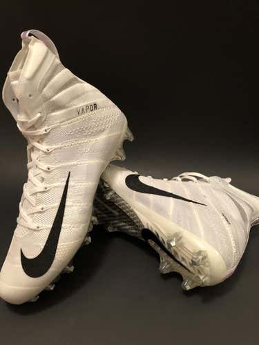 Nike Vapor Untouchable 3 Elite Cleats sz 11.5 White