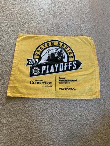 New Boston Bruins 2019 Playoff Towel