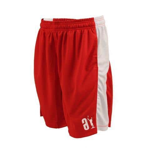 New Adrenaline Red Lacrosse Team Shorts NEW XXL mens