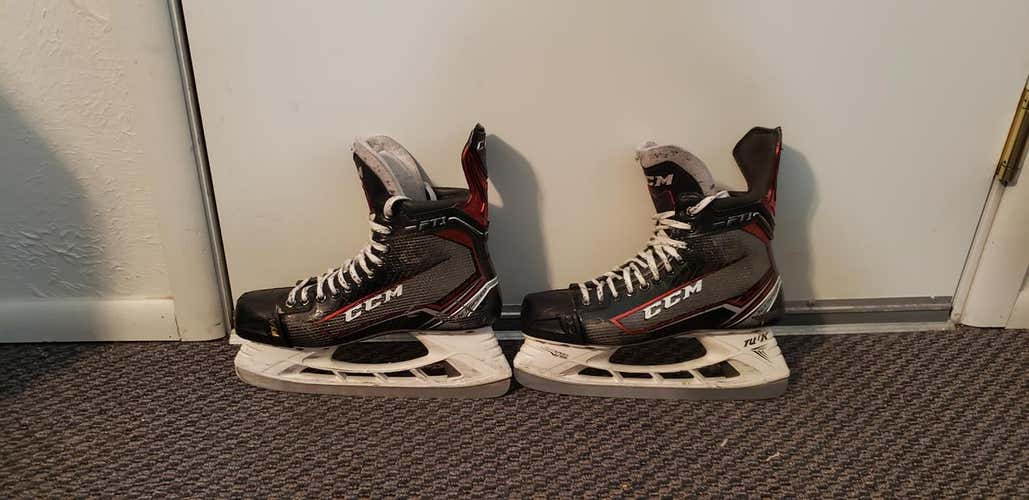 CCM JetSpeed FT1 Hockey Skates Senior Size 8.5