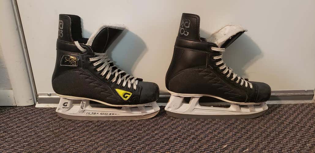 Graf Supra 703 Hockey Skates Senior Size 9