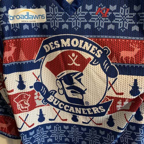Des Moines Buccaneers Christmas Jersey