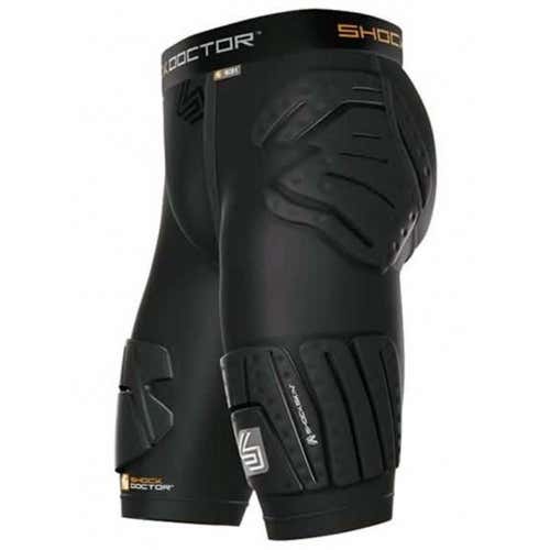 New Shock Doctor Shockskin 5 pad ext thigh m- adult Small