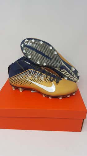 Nike Vapor Untouchable 2 PF sz 12 NOTRE DAME, Pitt Panthers, Rams, NAVY 835646 426 LACROSSE Gold