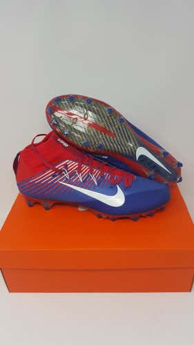 Nike Vapor Untouchable 2 PF sz 12 Red White Blue 835646 426 LACROSSE FOOTBALL Cleats
