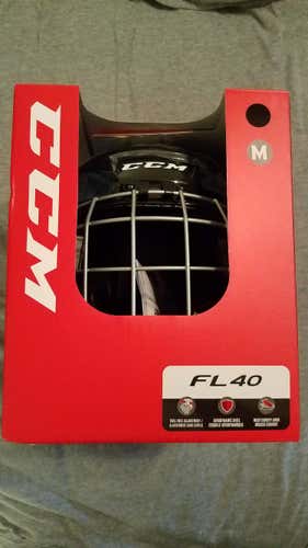 New CCM FL40 Helmet Medium