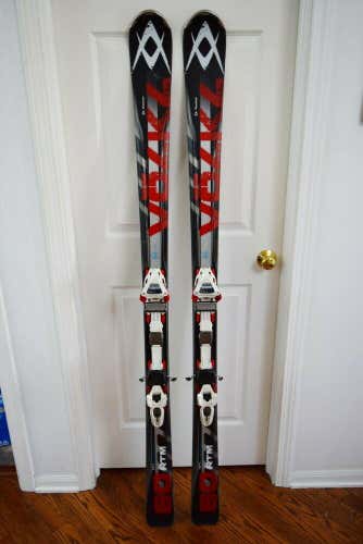 VOLKL RTM 80 SKIS SIZE 171 CM WITH MARKER BINDINGS