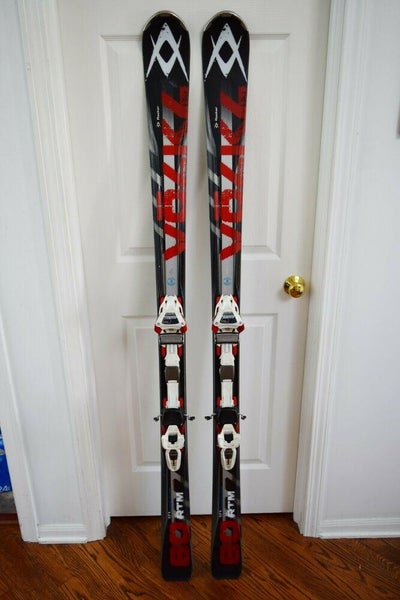 VOLKL RTM 80 SKIS SIZE 171 CM WITH MARKER BINDINGS