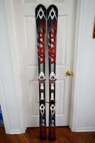 VOLKL RTM 80 SKIS SIZE 176 CM WITH MARKER BINDINGS