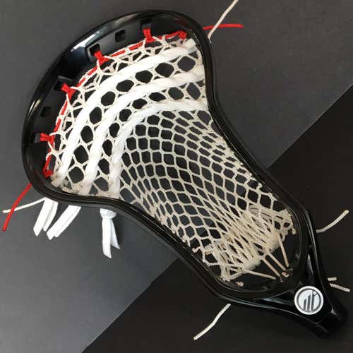 BRAND NEW Maverik Optik 2.0 w/ G3 Ultralight Mesh - Black Lacrosse Head