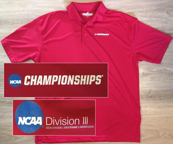 (XL) New NCAA Division III Championships Dry Fit Shirt