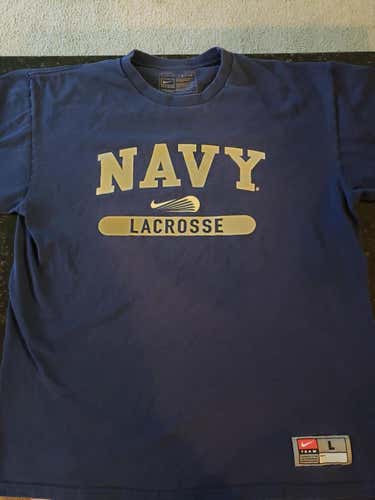 Nike Navy lacrosse shirt