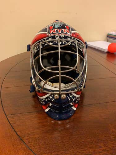 New York Rangers Street Hockey Goalie Mask
