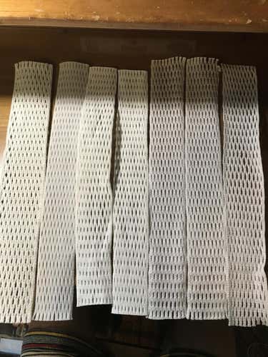 Assorted New Stringing Supplies (mesh, strings, balls, pocket pounder)