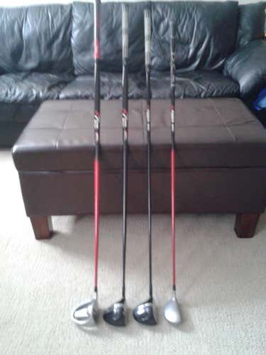 XFactor Hammer 10° Driver XTreme with 3 & 5 Woods & 3 Hybird