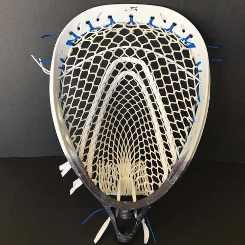 Grey Dyed STX Eclipse w/ 15D G3 Mesh - Goalie Head