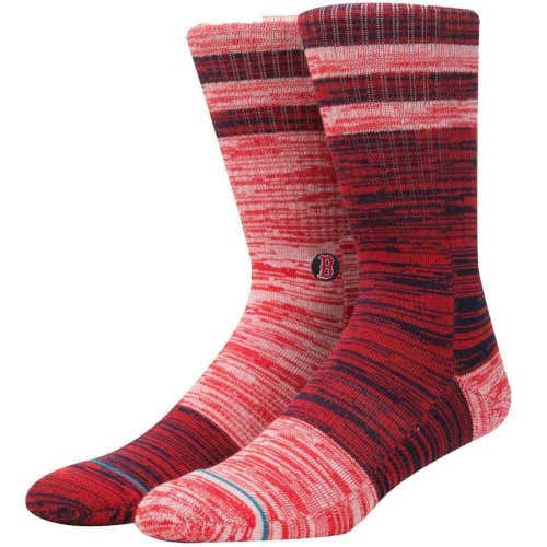 STANCE BOSTON RED SOX ELITE MLB SOCKS LARGE 9-12 DIAMOND GREYSTONE BETTS MARTINEZ BRADLEY JR LRG NEW