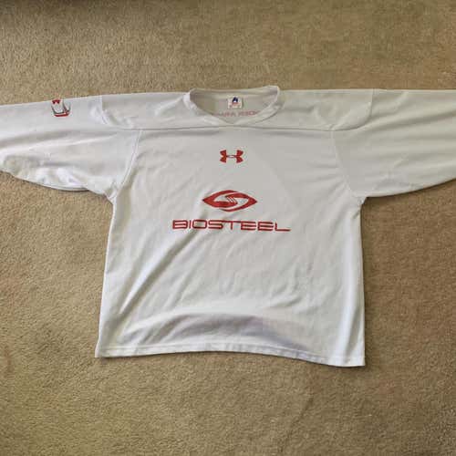 Biosteel Under Armour Practice Jersey White Large