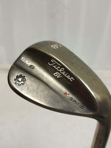 Titleist Vokey SM6 Tour Chrome 58°-12° Wedge KBS Tour Regular Flex
