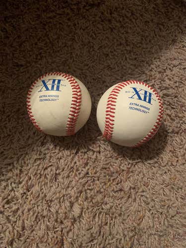 New Rawlings Baseballs