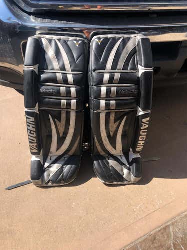 Custom Velocity V5 Goalie Leg Pads Senior Pro Stock Size 32”+1”