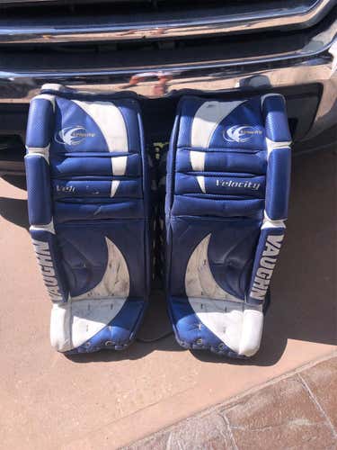 Velocity V2 Goalie Leg Pads Senior Size 34”