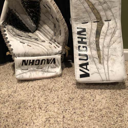 Pro V Elite Pro Carbon Goalie Glove & Blocker Regular Senior Pro Stock