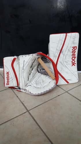Reebok Premier X28 Goalie Glove & Blocker Regular Senior